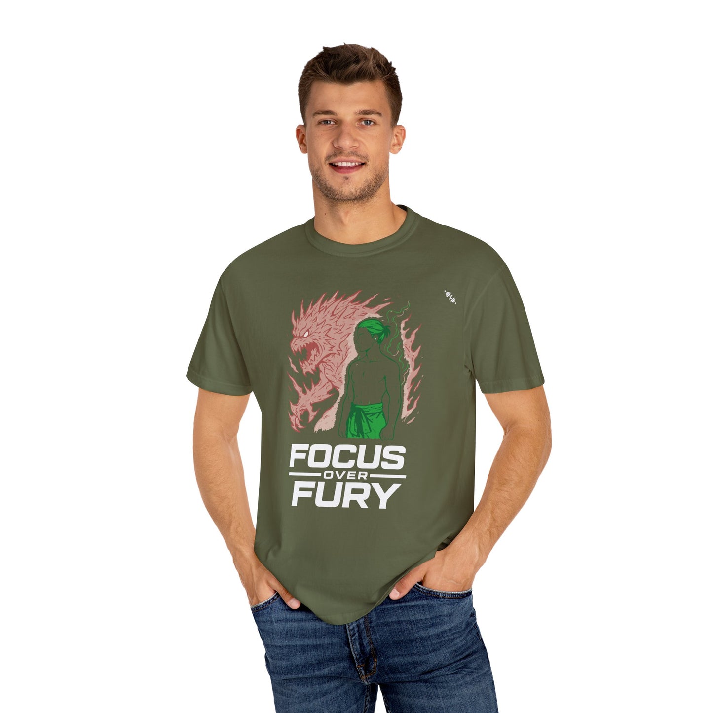 Power Controlled - Focus Over Fury - Graphic Tee