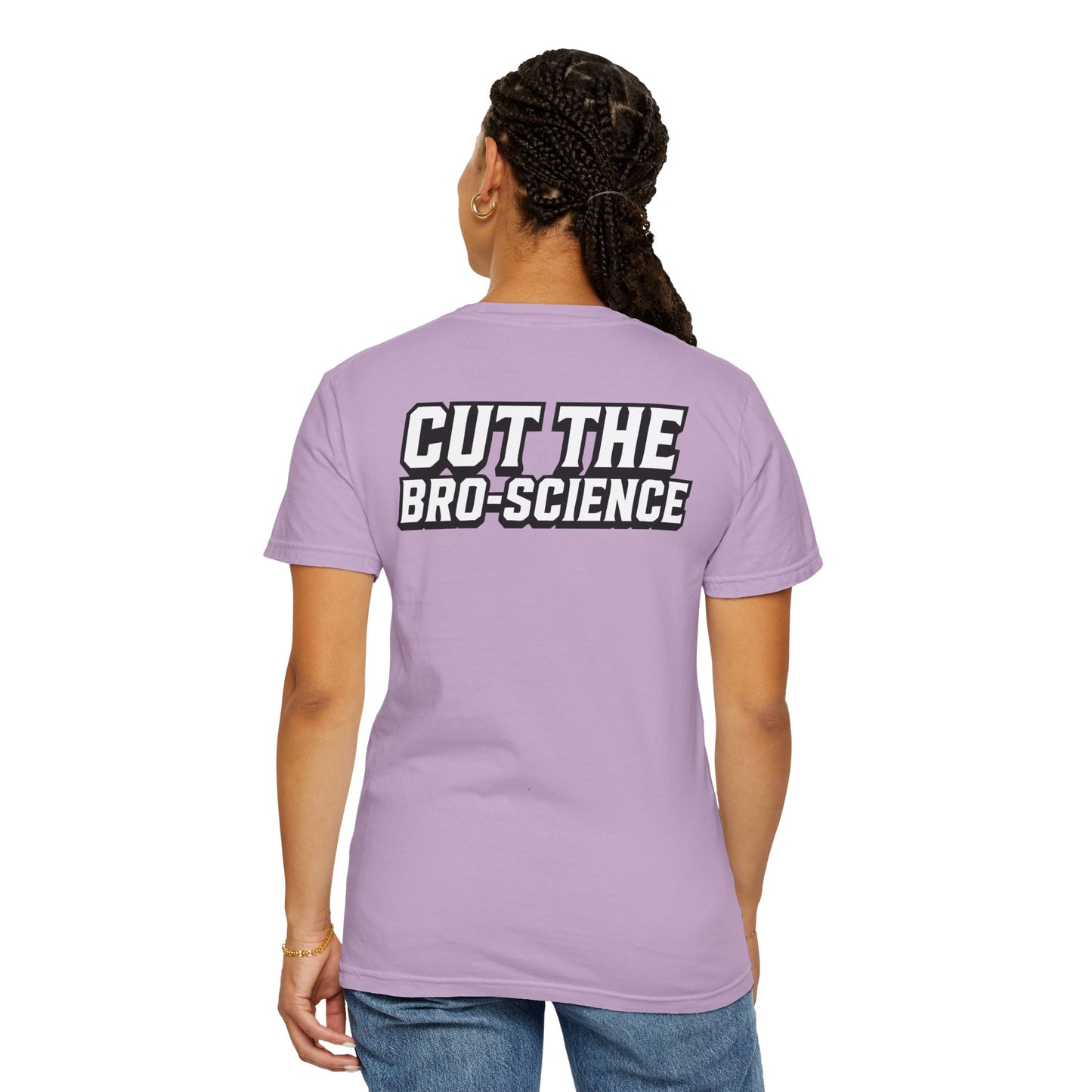 Training Tonic Logo - Cut the Bro-Science - Front & Back - Graphic Tee