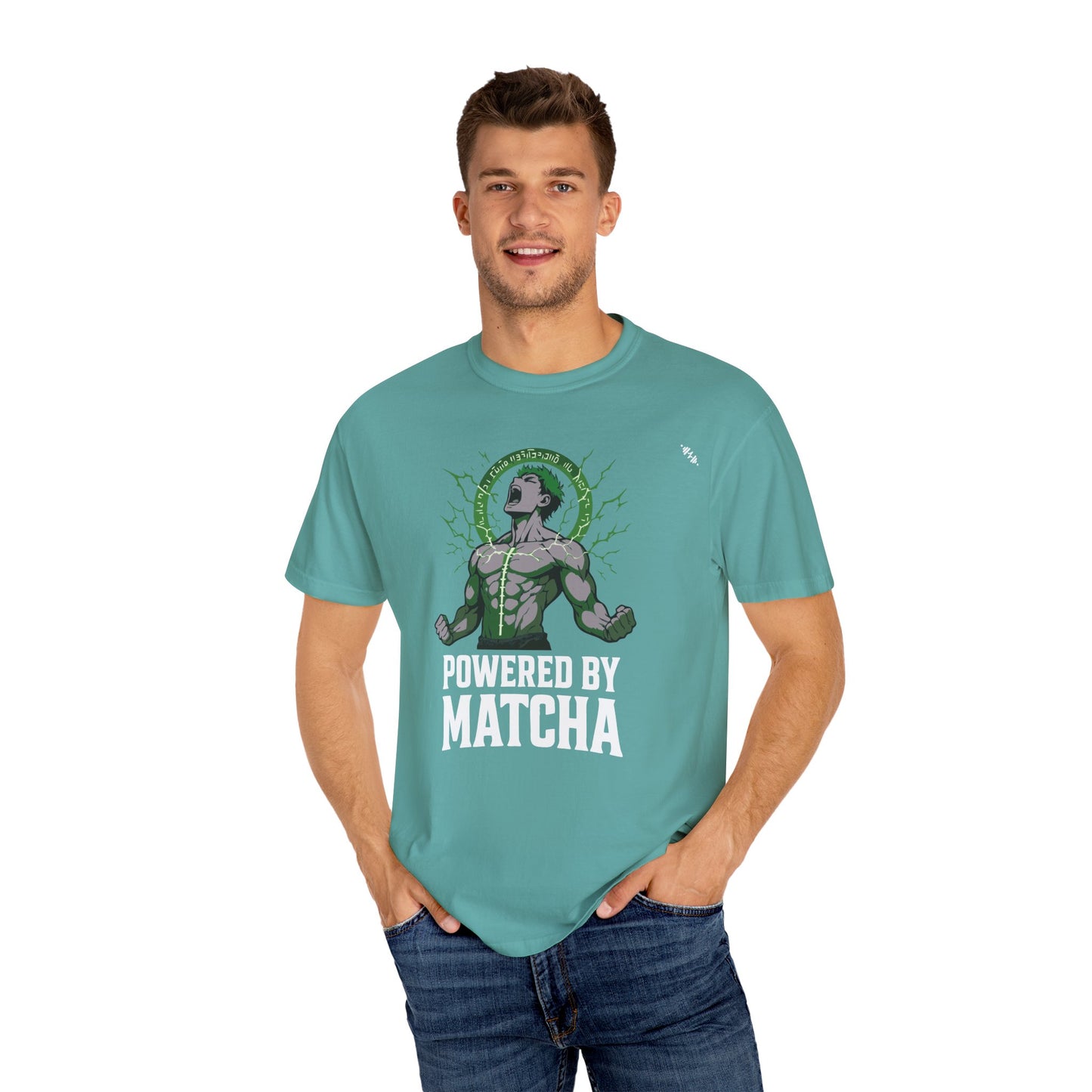 Power Up - Powered By Matcha - Graphic Tee