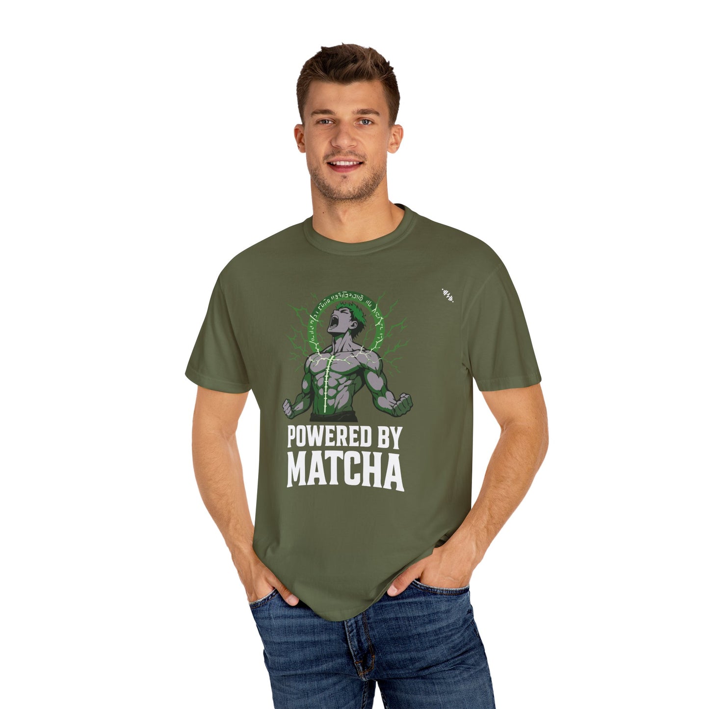 Power Up - Powered By Matcha - Graphic Tee