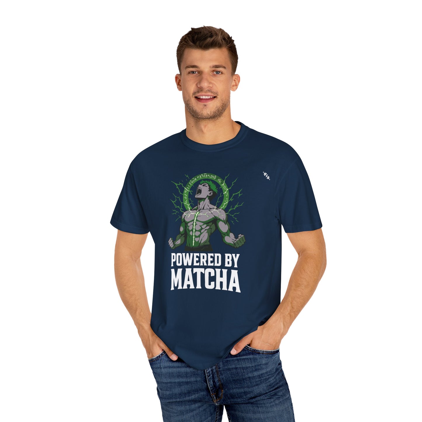 Power Up - Powered By Matcha - Graphic Tee