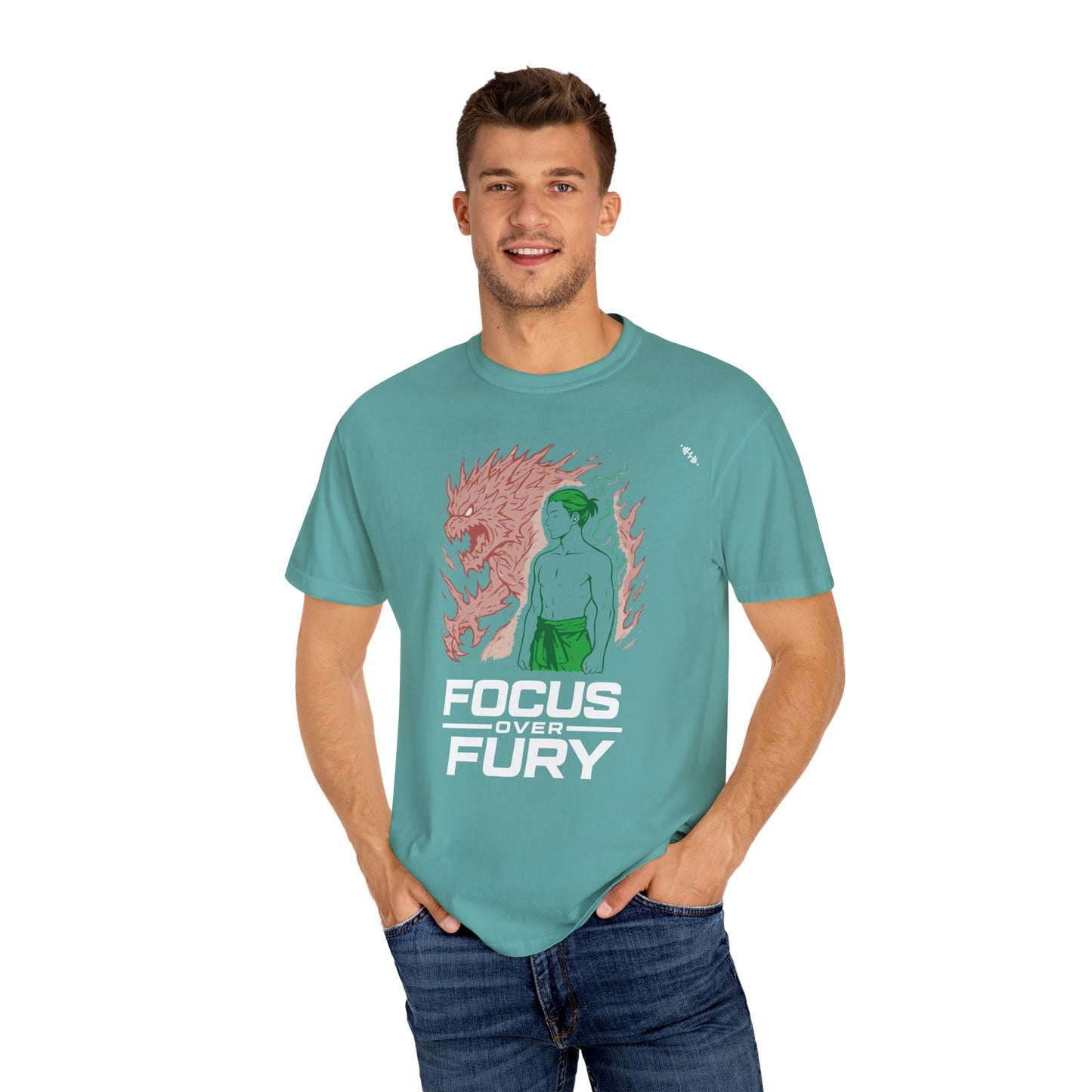 Power Controlled - Focus Over Fury - Graphic Tee