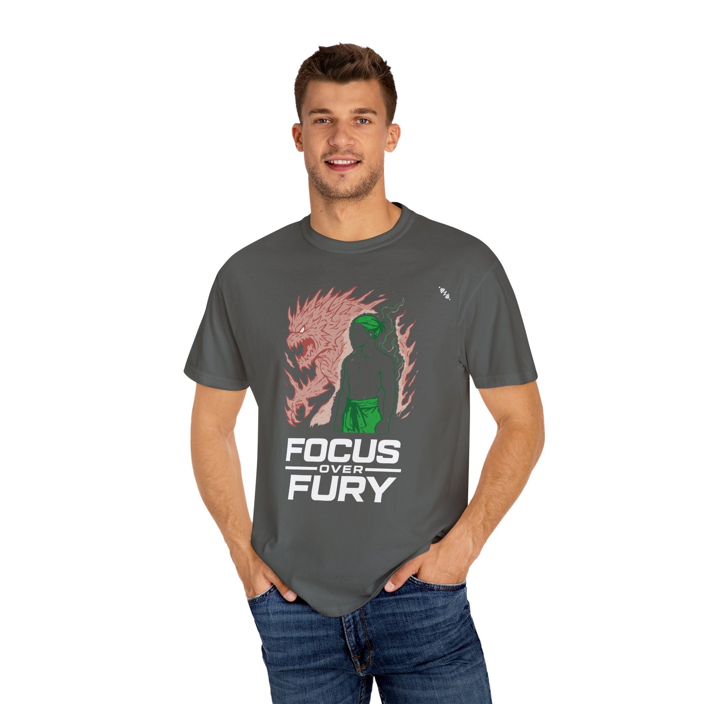 Power Controlled - Focus Over Fury - Graphic Tee