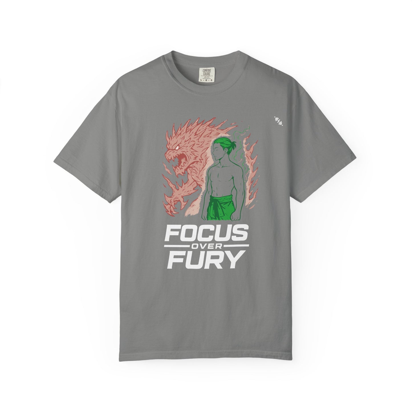 Power Controlled - Focus Over Fury - Graphic Tee