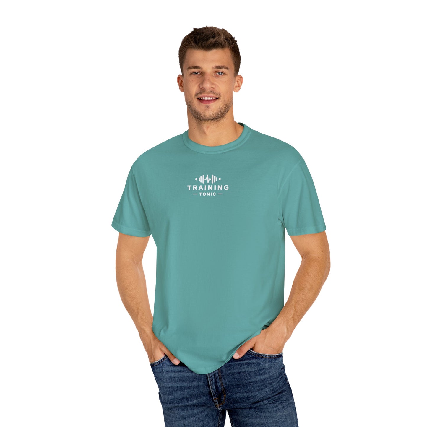Training Tonic Logo - Powered By Matcha - Front & Back - Graphic Tee