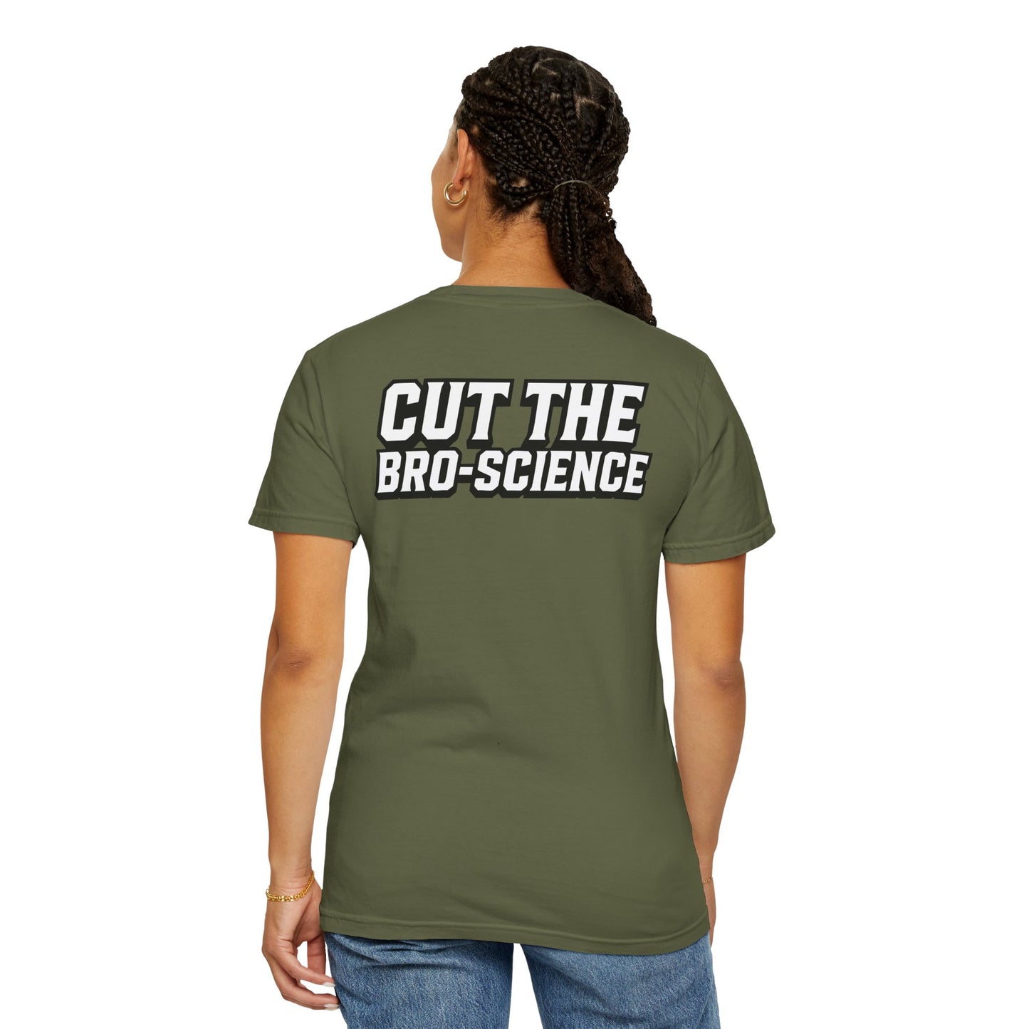 Training Tonic Logo - Cut the Bro-Science - Front & Back - Graphic Tee