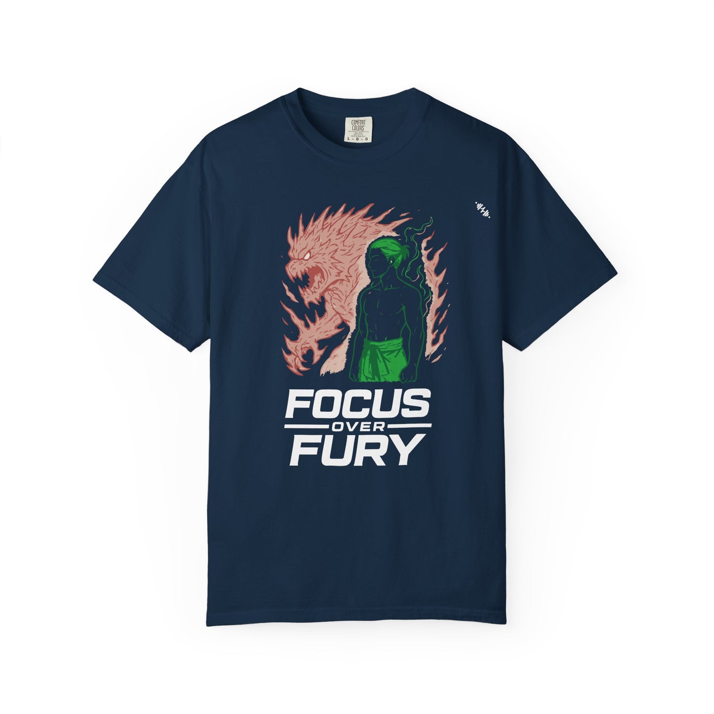 Power Controlled - Focus Over Fury - Graphic Tee