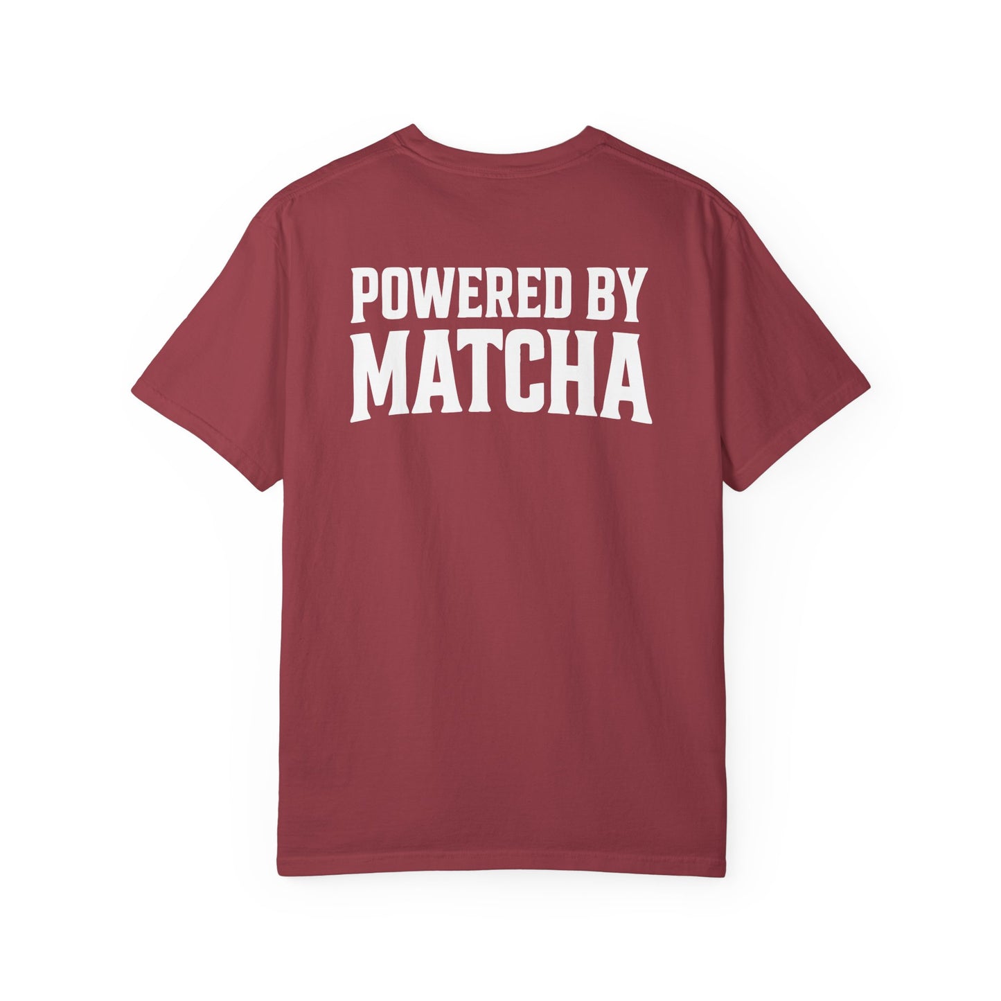 Training Tonic Logo - Powered By Matcha - Front & Back - Graphic Tee