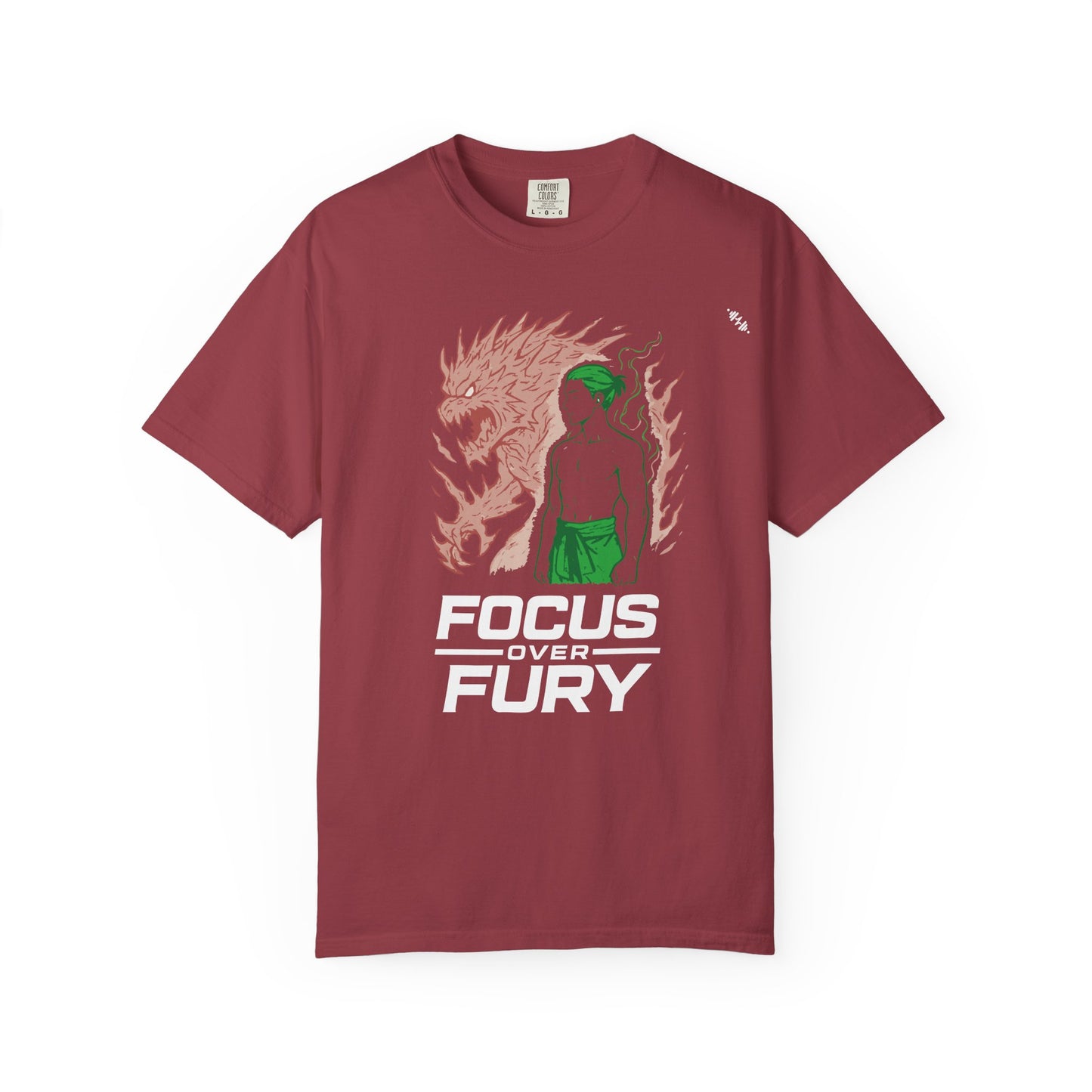 Power Controlled - Focus Over Fury - Graphic Tee