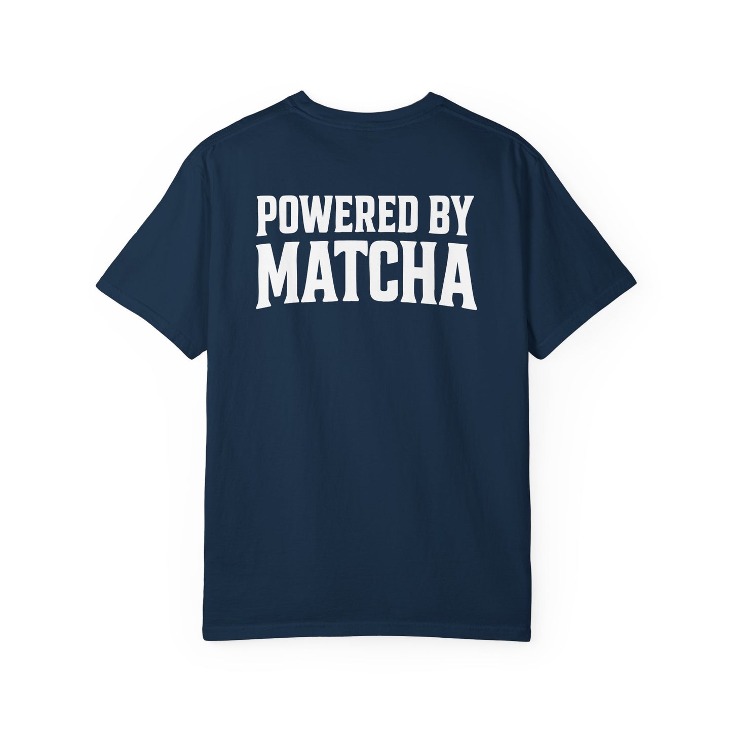 Training Tonic Logo - Powered By Matcha - Front & Back - Graphic Tee