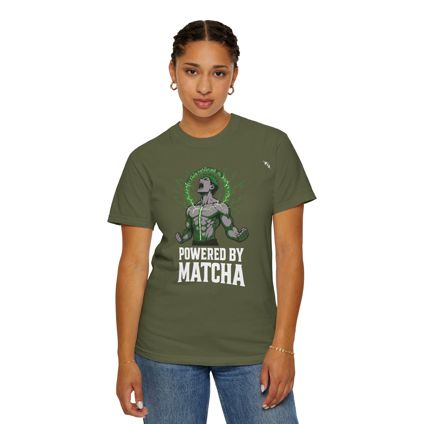 Power Up - Powered By Matcha - Graphic Tee