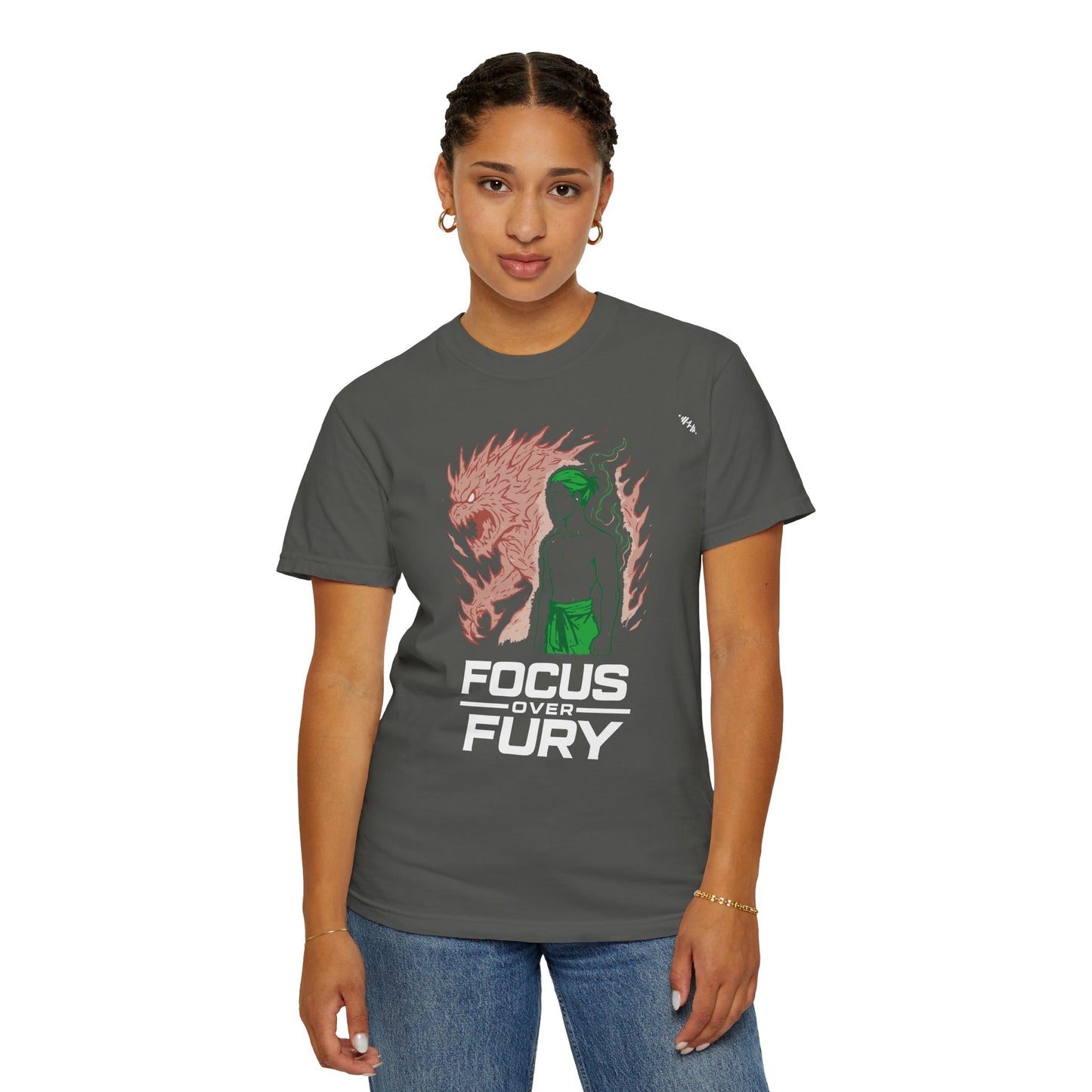 Power Controlled - Focus Over Fury - Graphic Tee