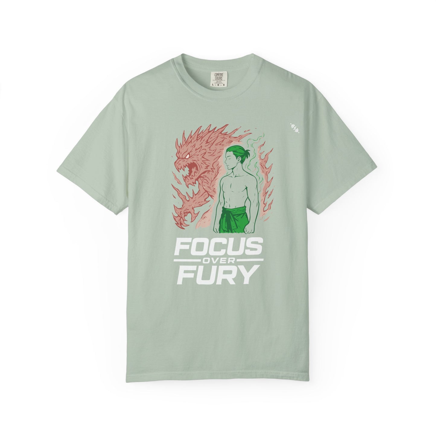 Power Controlled - Focus Over Fury - Graphic Tee