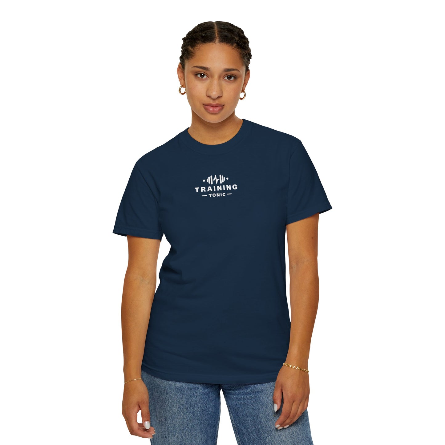 Training Tonic Logo - Powered By Matcha - Front & Back - Graphic Tee