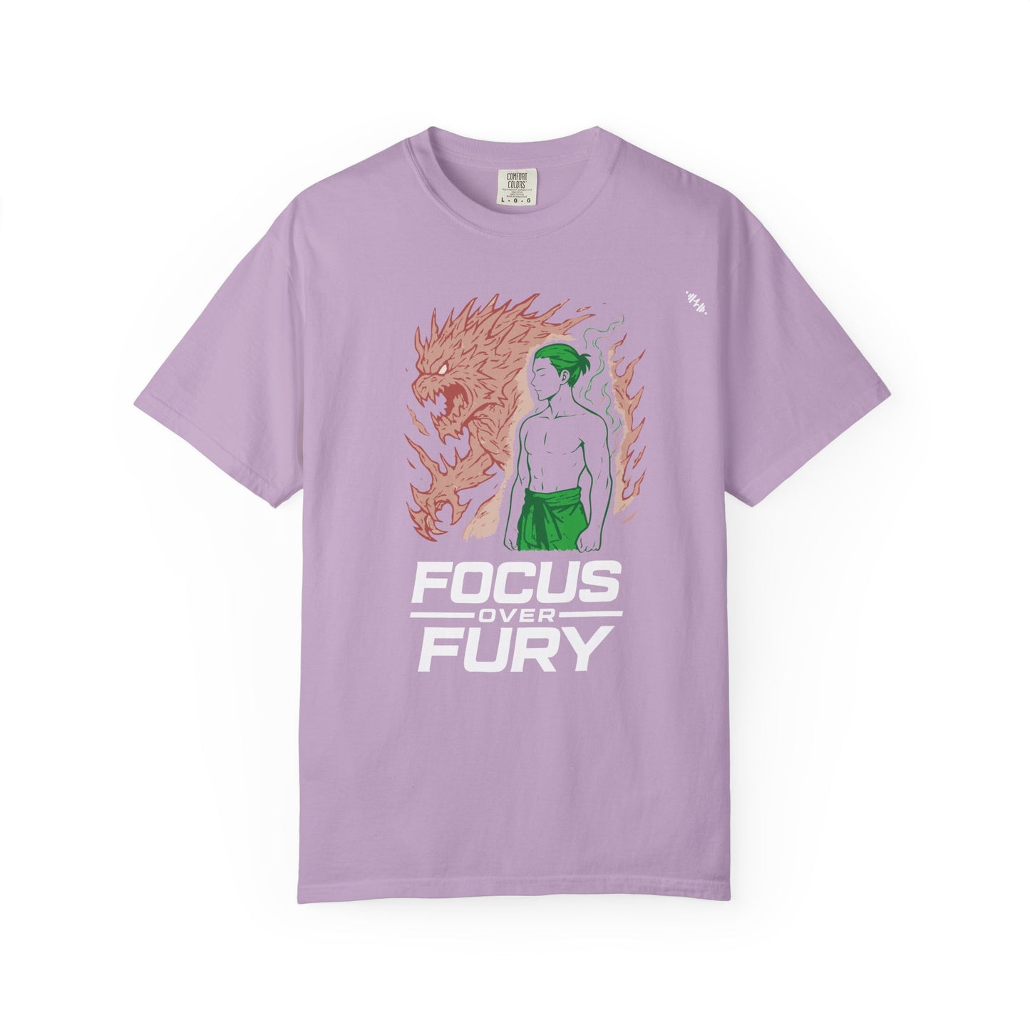 Power Controlled - Focus Over Fury - Graphic Tee