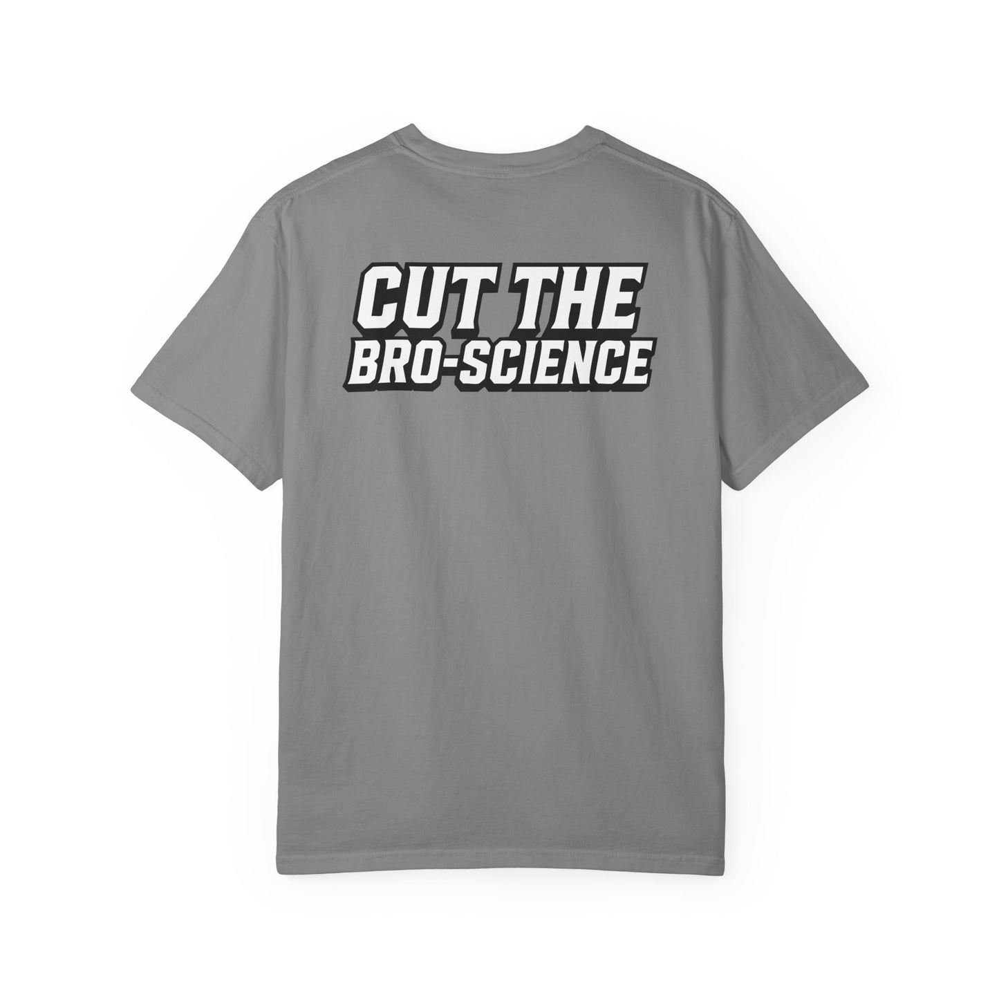 Training Tonic Logo - Cut the Bro-Science - Front & Back - Graphic Tee