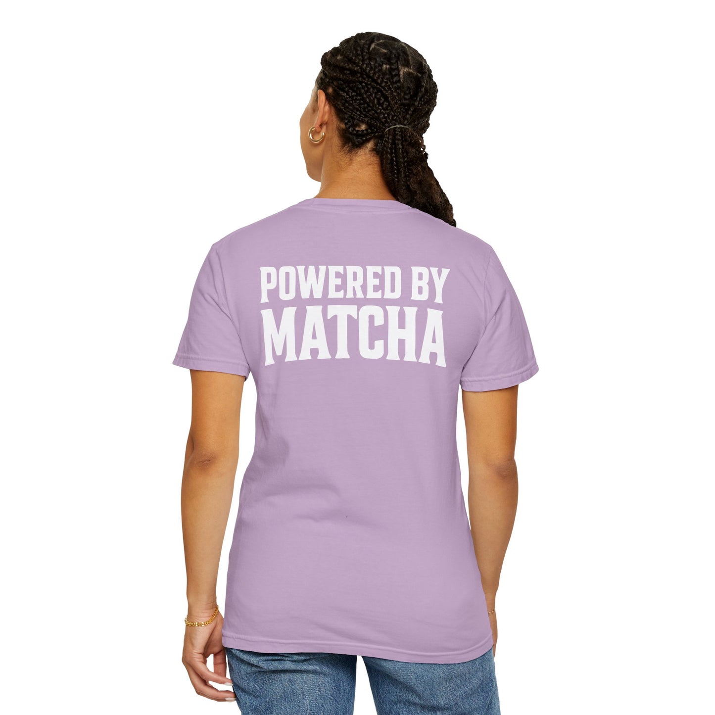 Training Tonic Logo - Powered By Matcha - Front & Back - Graphic Tee