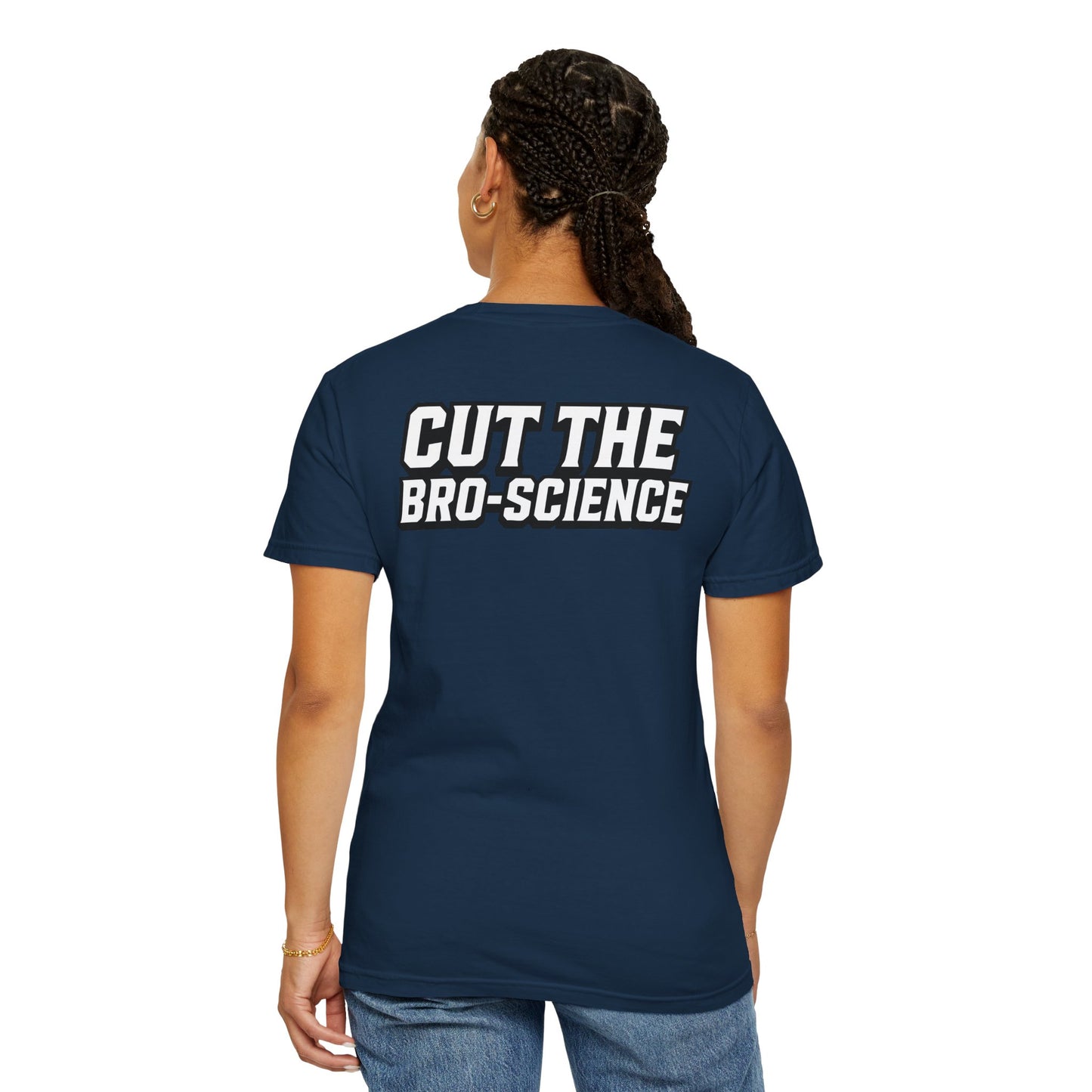 Training Tonic Logo - Cut the Bro-Science - Front & Back - Graphic Tee