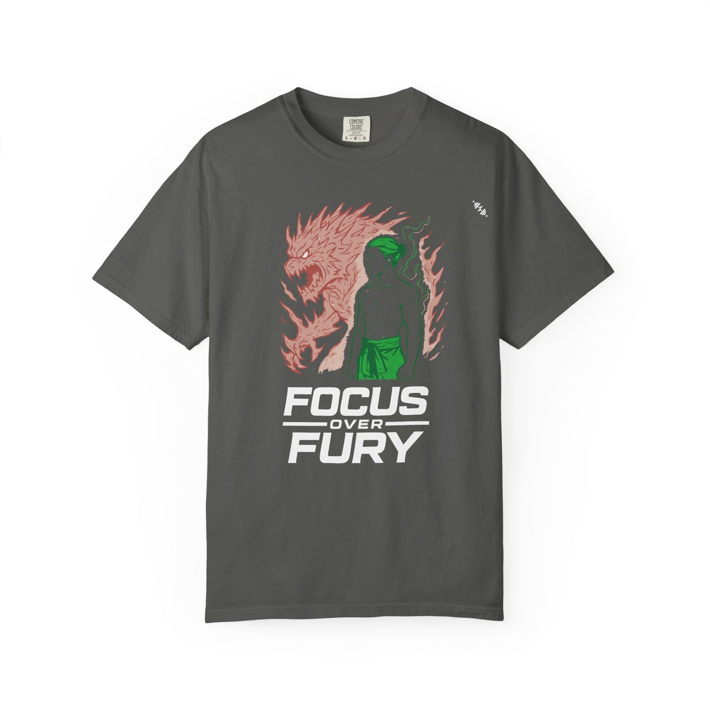 Power Controlled - Focus Over Fury - Graphic Tee