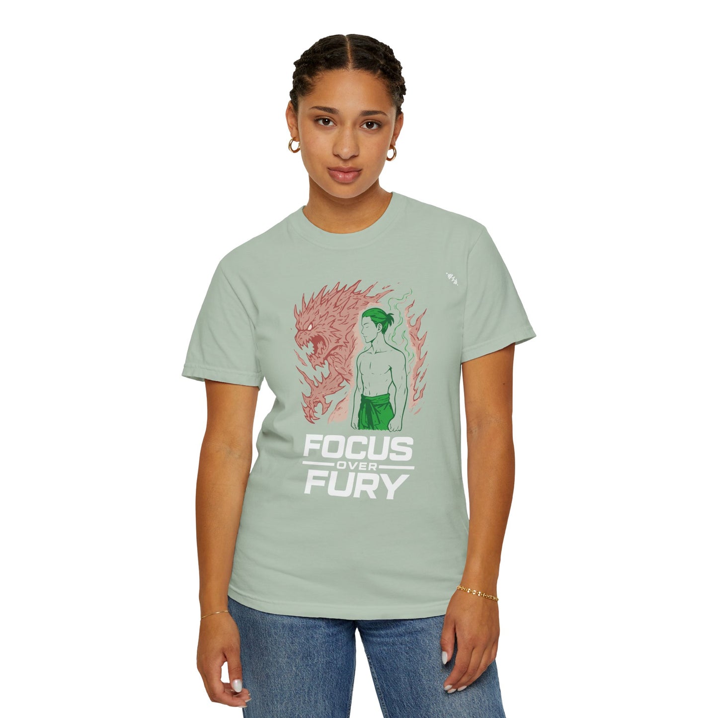 Power Controlled - Focus Over Fury - Graphic Tee