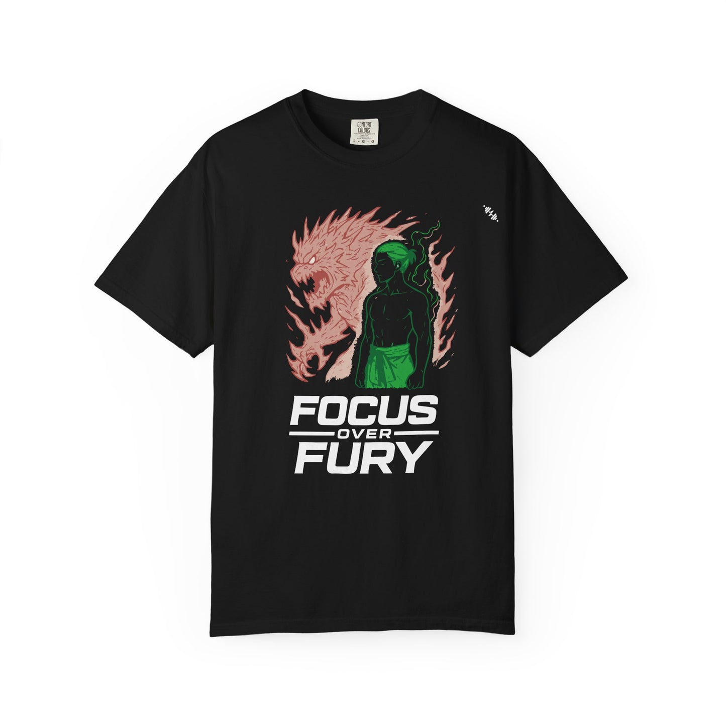 Power Controlled - Focus Over Fury - Graphic Tee