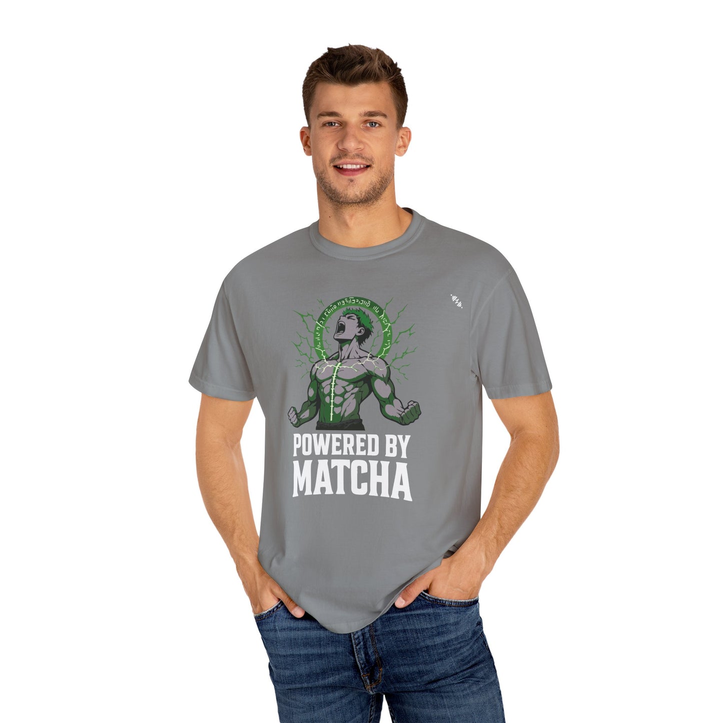 Power Up - Powered By Matcha - Graphic Tee