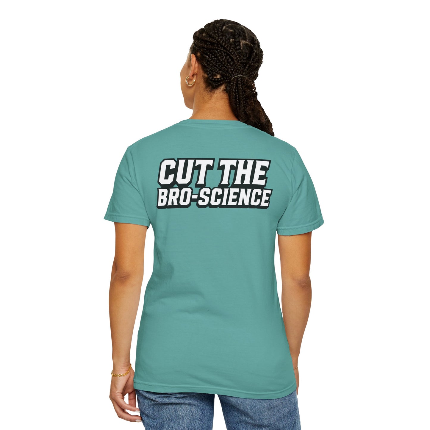 Training Tonic Logo - Cut the Bro-Science - Front & Back - Graphic Tee