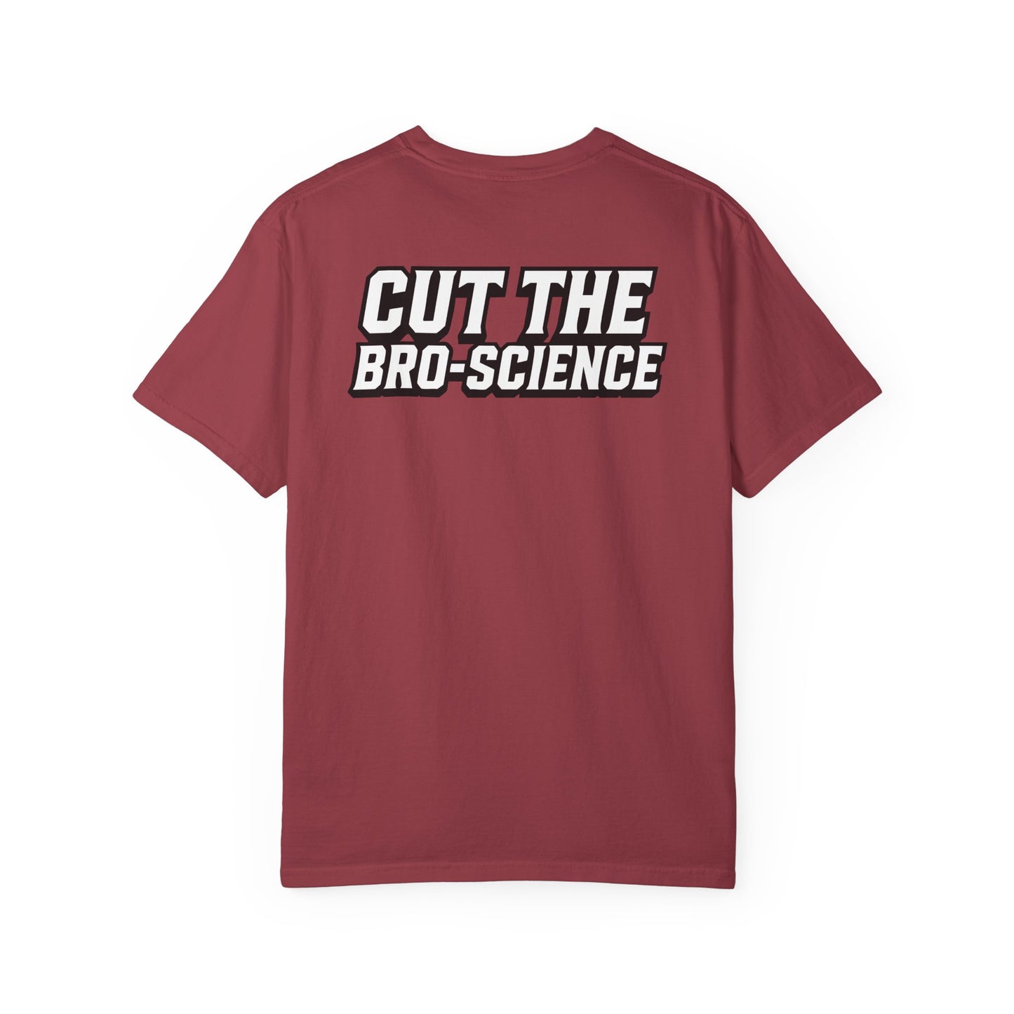 Training Tonic Logo - Cut the Bro-Science - Front & Back - Graphic Tee