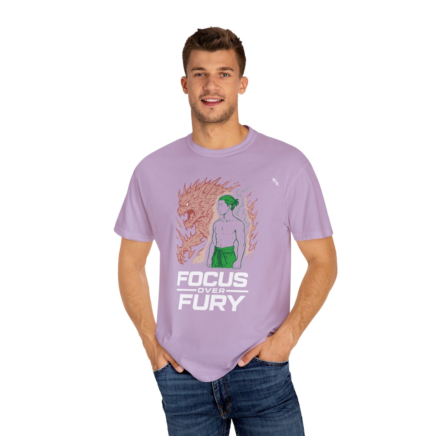 Power Controlled - Focus Over Fury - Graphic Tee