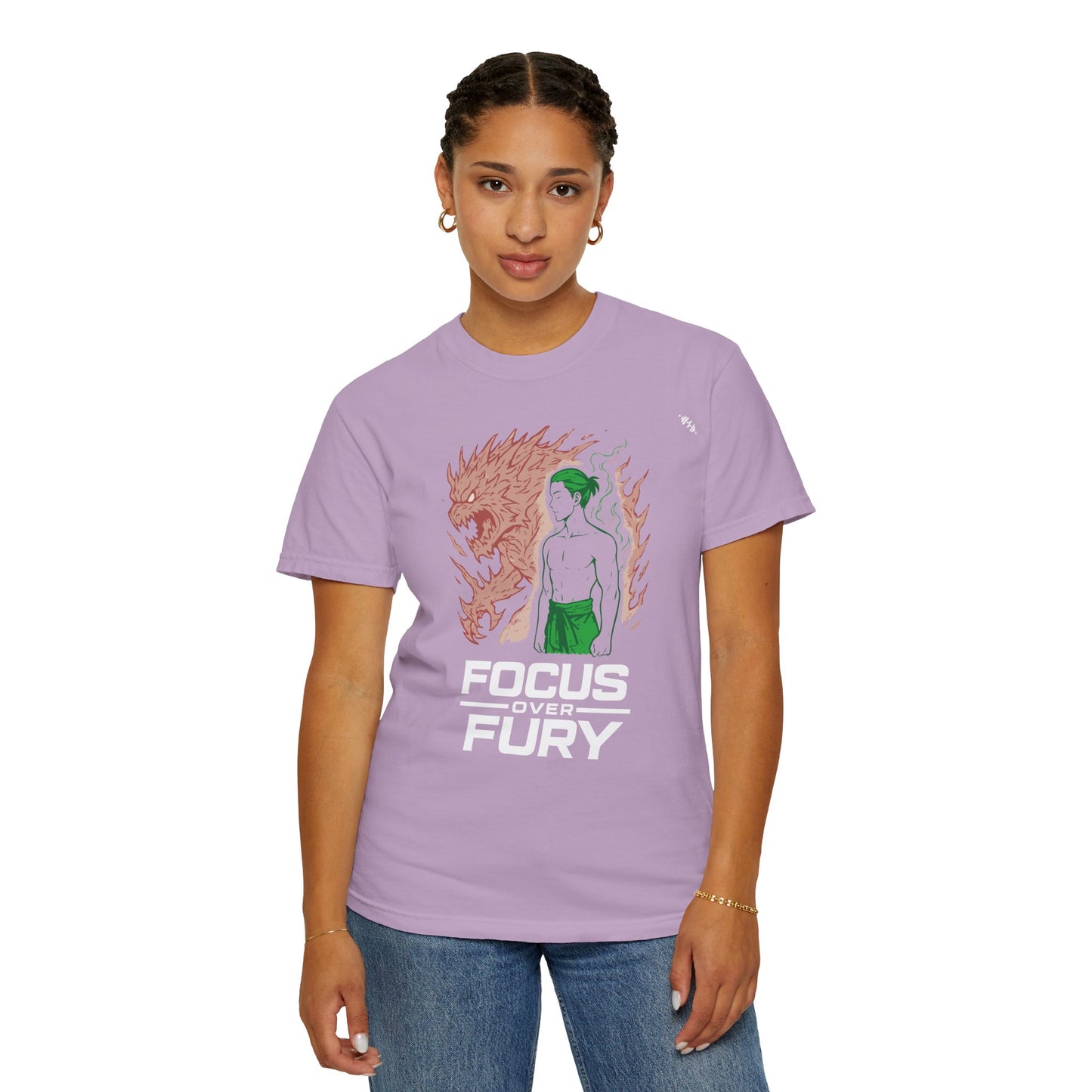 Power Controlled - Focus Over Fury - Graphic Tee