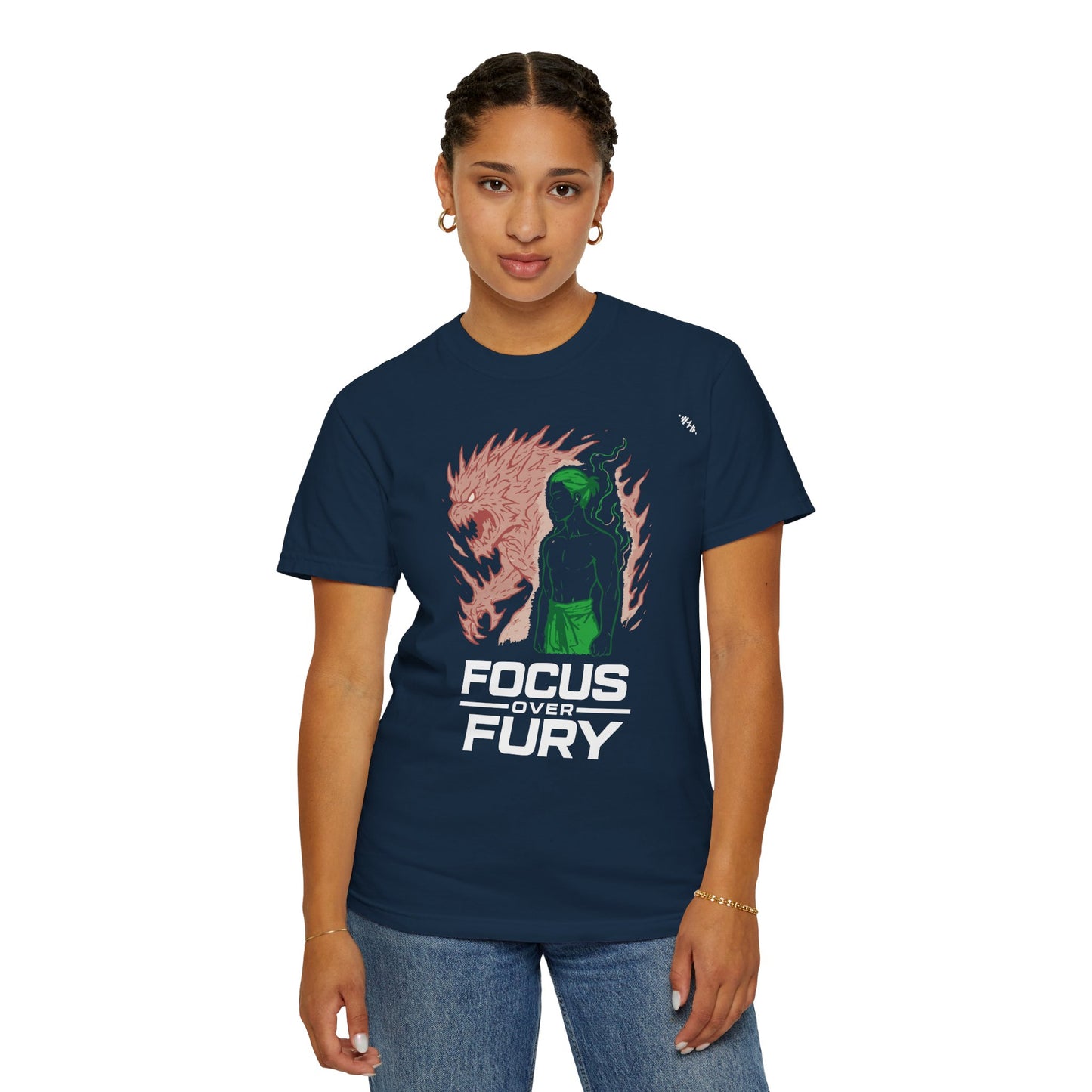 Power Controlled - Focus Over Fury - Graphic Tee
