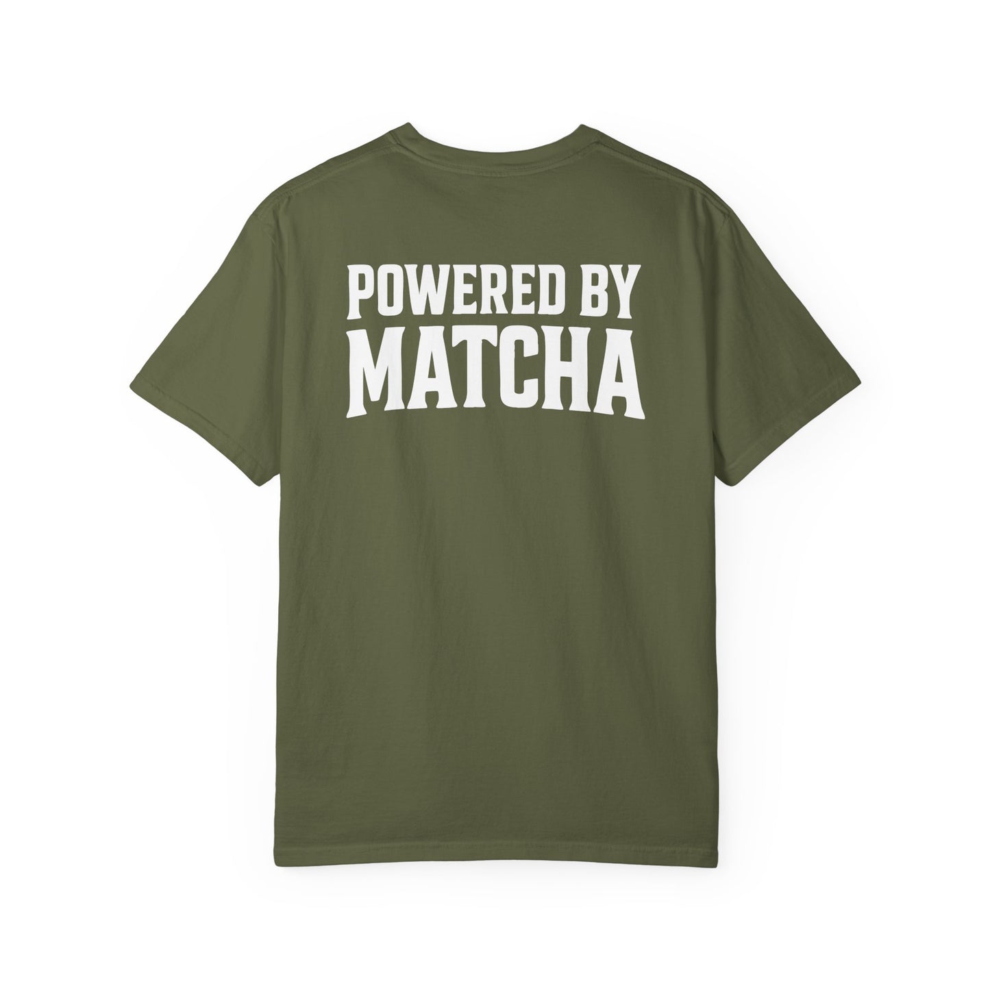Training Tonic Logo - Powered By Matcha - Front & Back - Graphic Tee