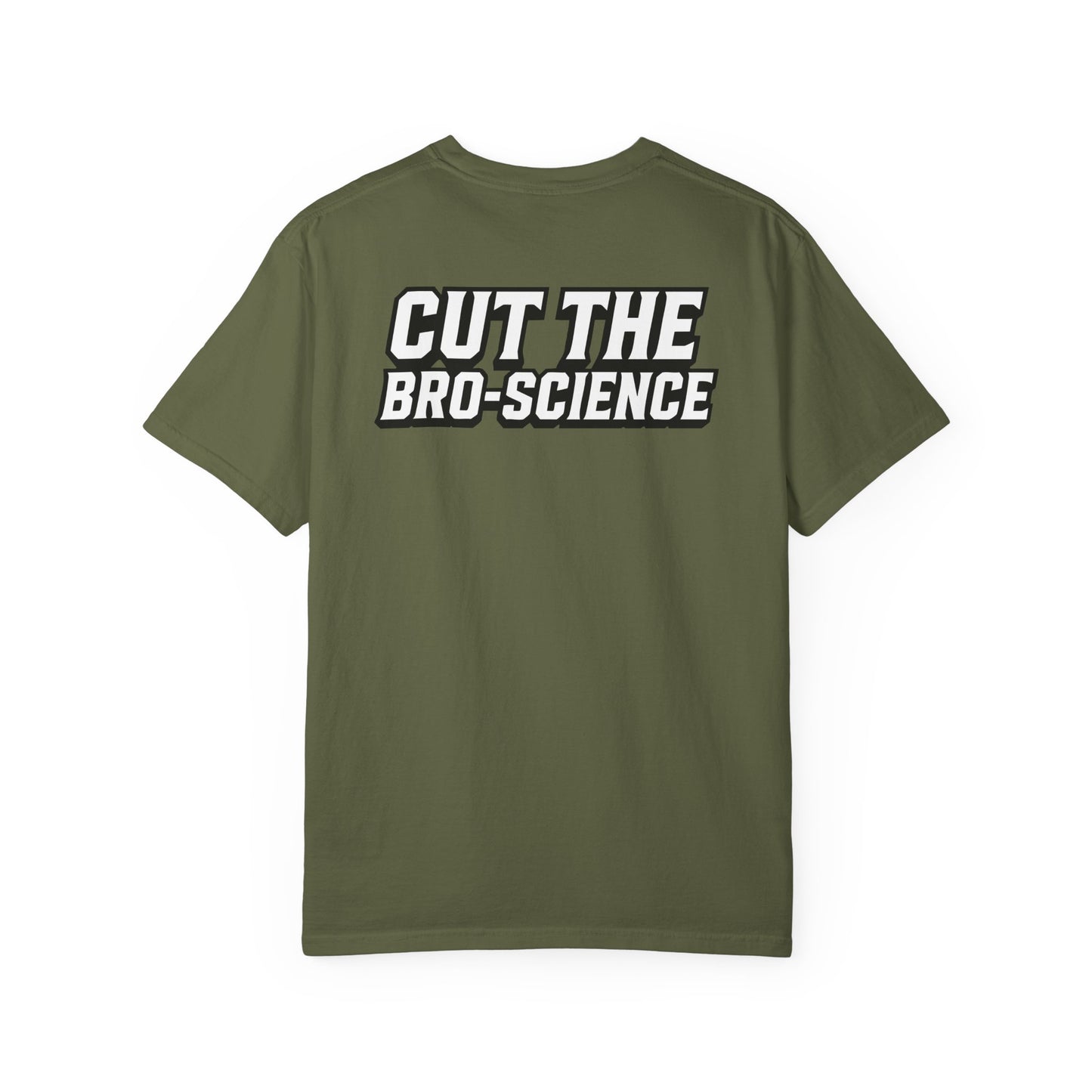 Training Tonic Logo - Cut the Bro-Science - Front & Back - Graphic Tee