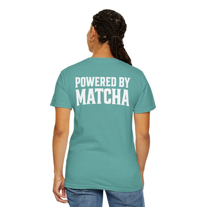 Training Tonic Logo - Powered By Matcha - Front & Back - Graphic Tee