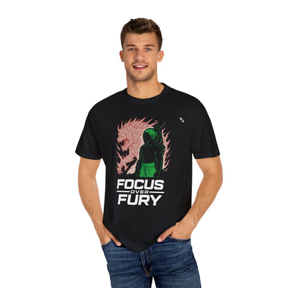 Power Controlled - Focus Over Fury - Graphic Tee