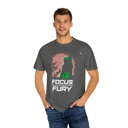 Power Controlled - Focus Over Fury - Graphic Tee