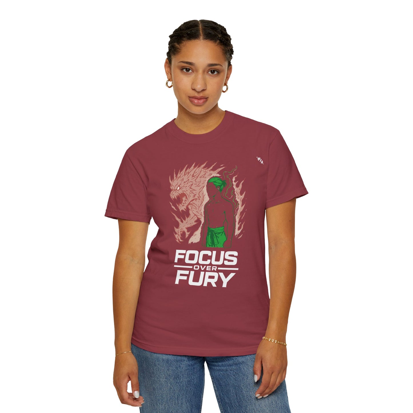 Power Controlled - Focus Over Fury - Graphic Tee