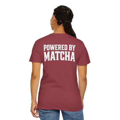 Training Tonic Logo - Powered By Matcha - Front & Back - Graphic Tee