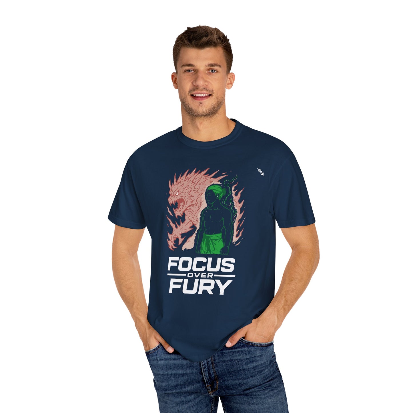 Power Controlled - Focus Over Fury - Graphic Tee