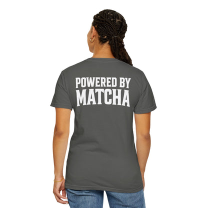 Training Tonic Logo - Powered By Matcha - Front & Back - Graphic Tee