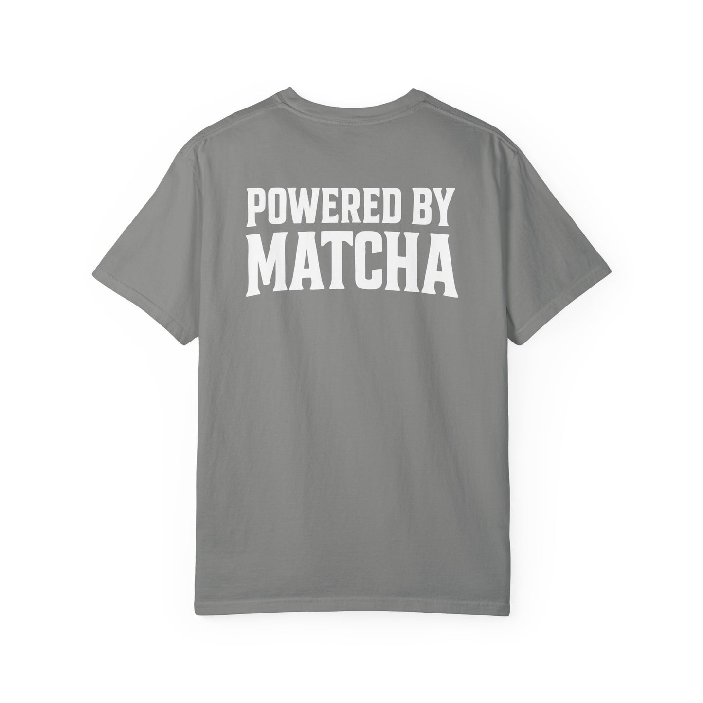Training Tonic Logo - Powered By Matcha - Front & Back - Graphic Tee