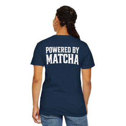 Training Tonic Logo - Powered By Matcha - Front & Back - Graphic Tee