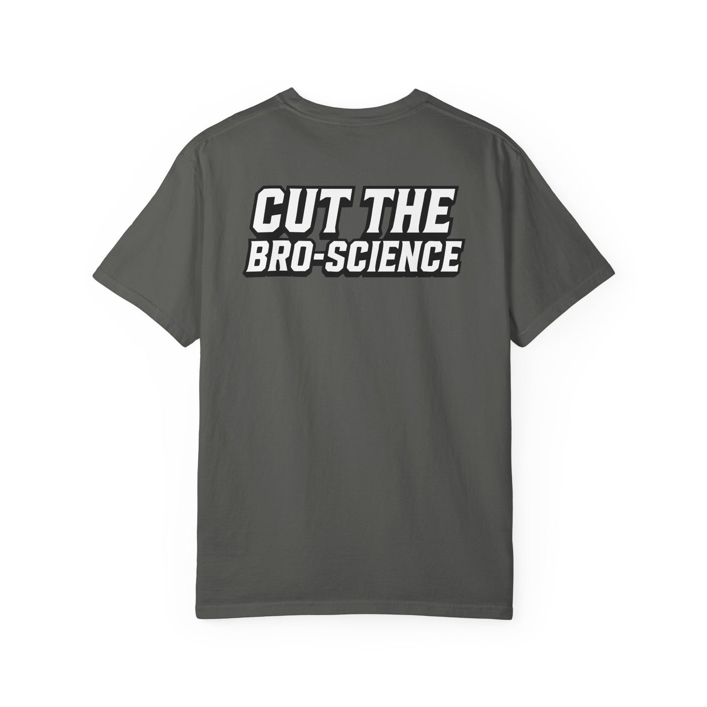 Training Tonic Logo - Cut the Bro-Science - Front & Back - Graphic Tee