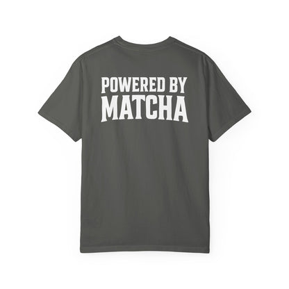 Training Tonic Logo - Powered By Matcha - Front & Back - Graphic Tee