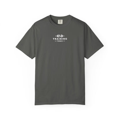 Training Tonic Logo - Powered By Matcha - Front & Back - Graphic Tee