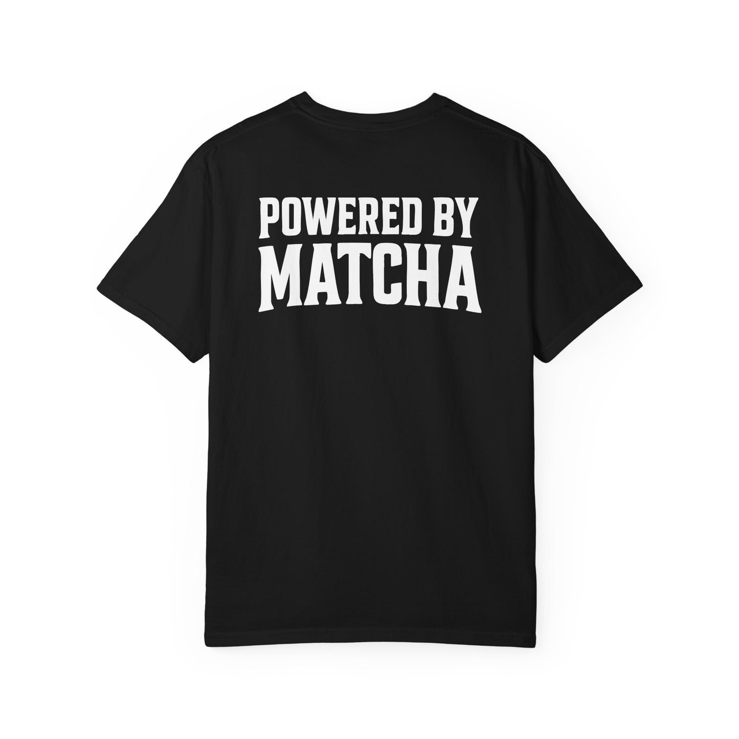 Training Tonic Logo - Powered By Matcha - Front & Back - Graphic Tee
