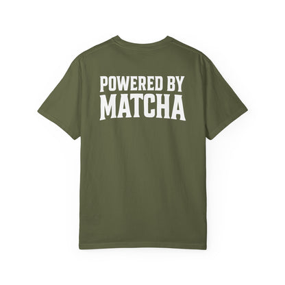 Training Tonic Logo - Powered By Matcha - Front & Back - Graphic Tee